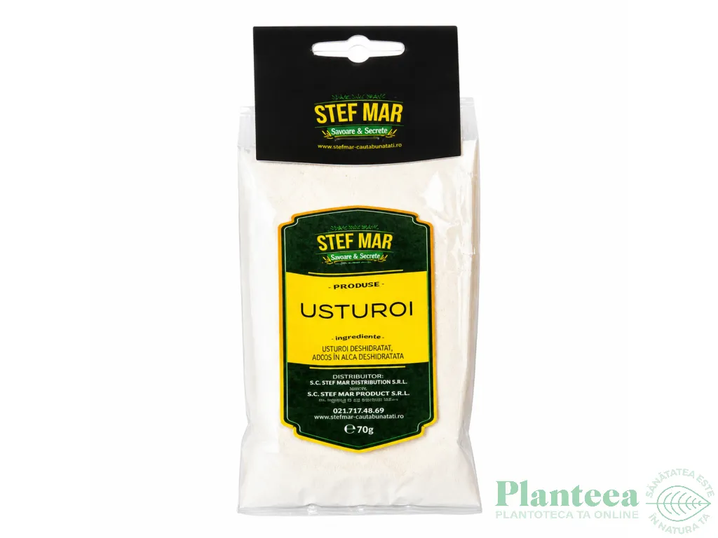 Condiment usturoi granule 70g - STEF MAR