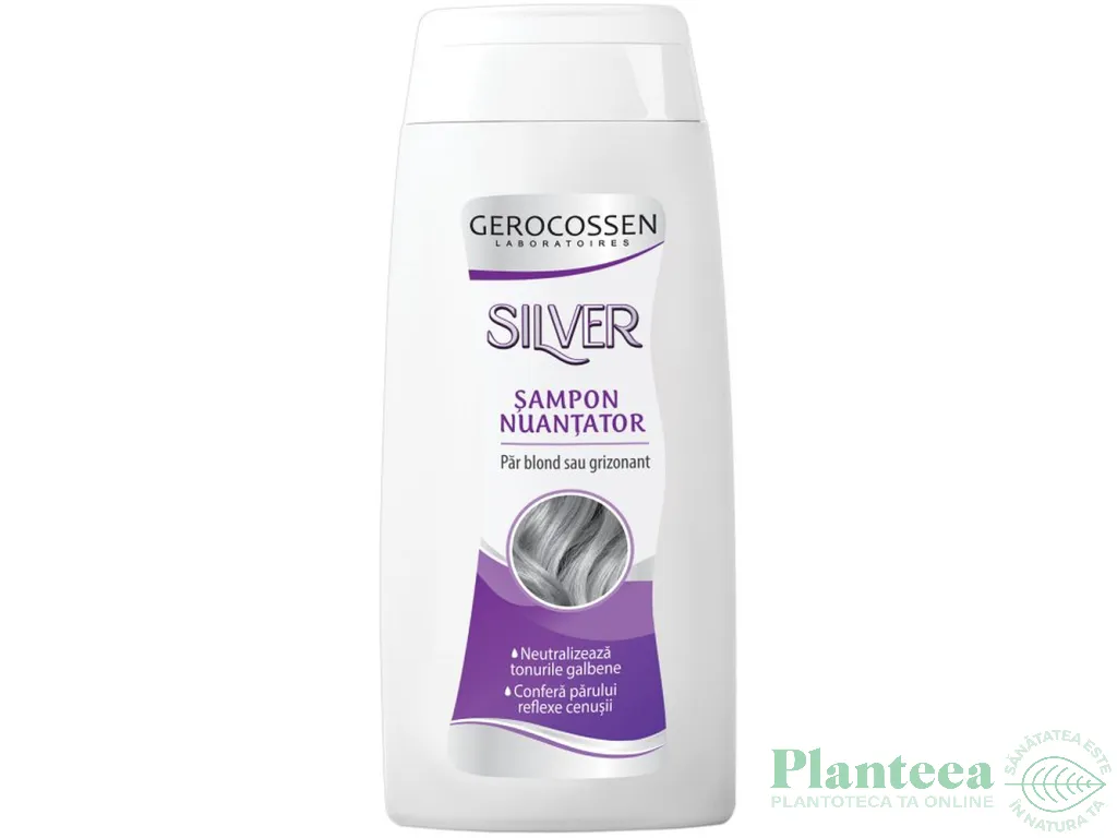 Sampon nuantator par blond/grizonat Silver Reflex 275ml - GEROCOSSEN