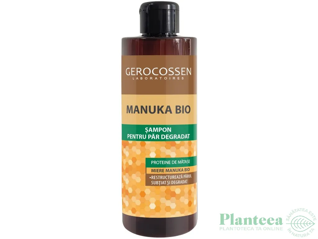 Sampon par degradat proteine matase Manuka Bio 400ml - GEROCOSSEN