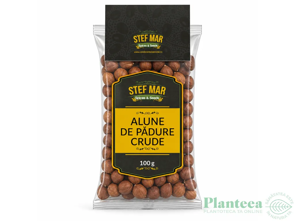 Alune padure crude 100g - STEF MAR