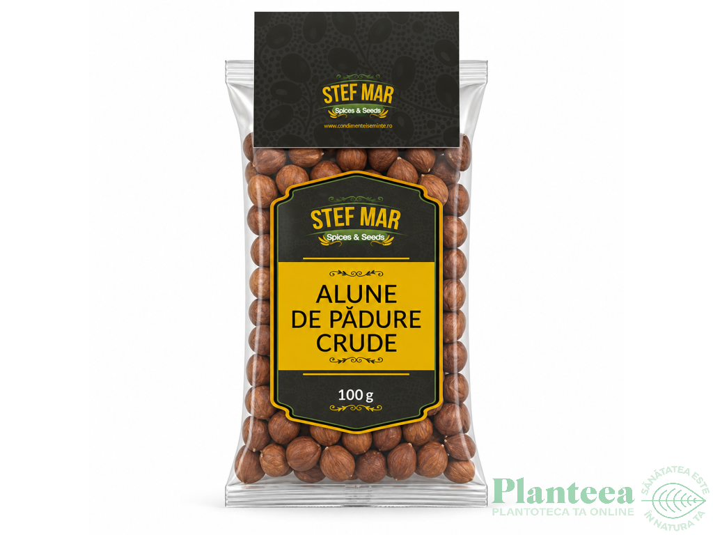 Alune padure crude 100g - STEF MAR