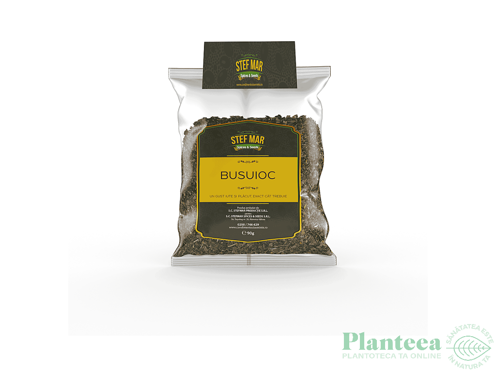 Condiment busuioc frunze 90g - STEF MAR