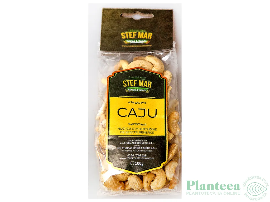 Caju crud 100g - STEF MAR