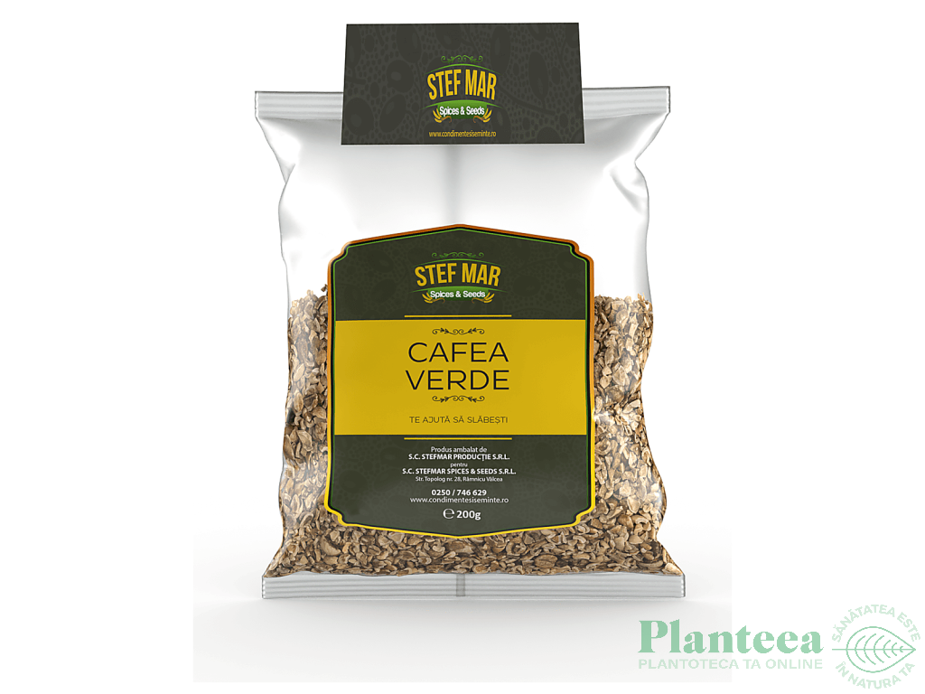 Cafea verde macinata 200g - STEF MAR