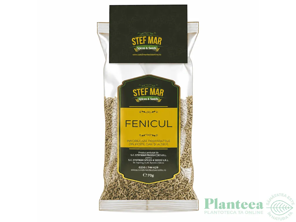 Condiment fenicul seminte 70g - STEF MAR