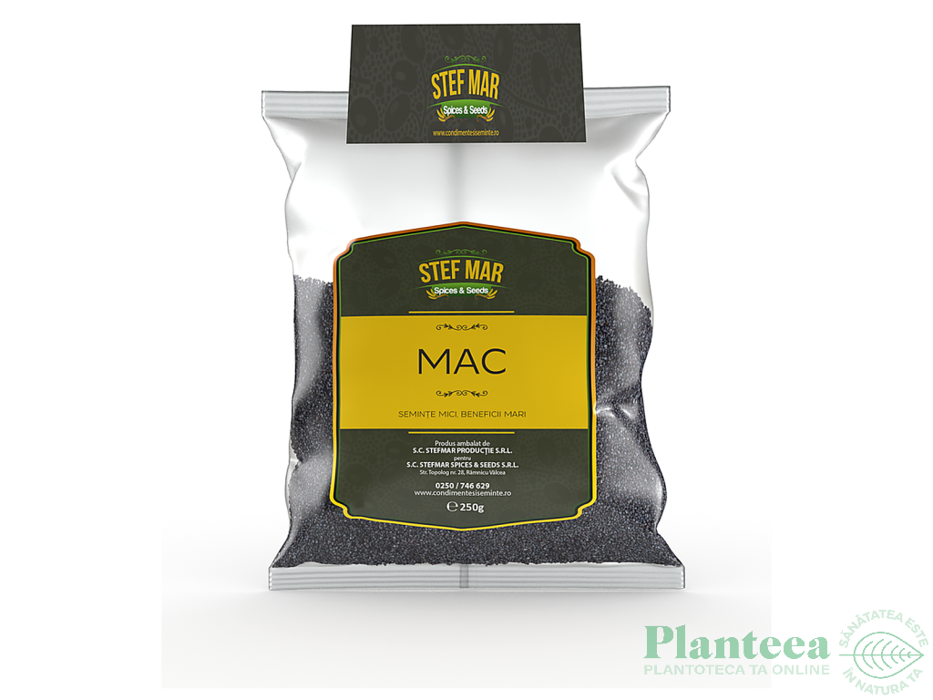 Seminte mac 250g - STEF MAR
