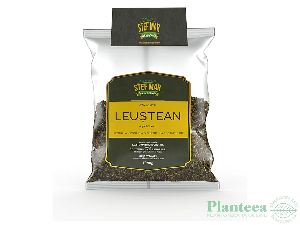 Condiment leustean frunze 90g - STEF MAR