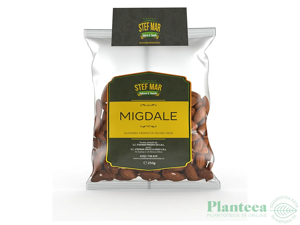 Migdale crude necojite 250g - STEF MAR