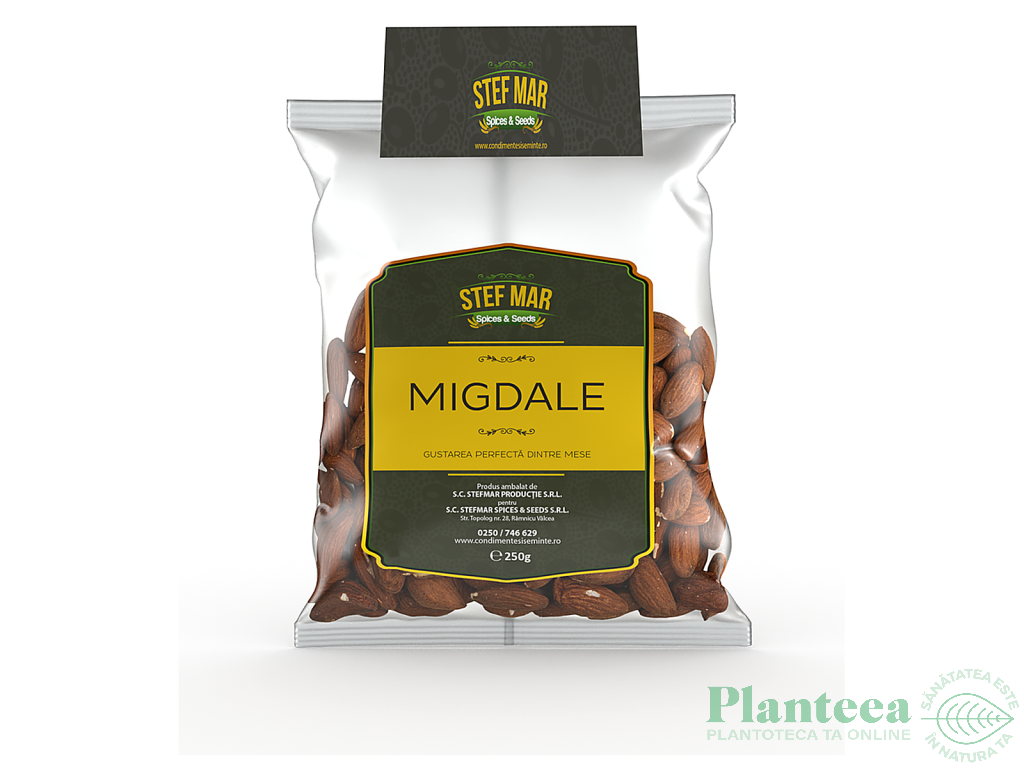 Migdale crude necojite 250g - STEF MAR
