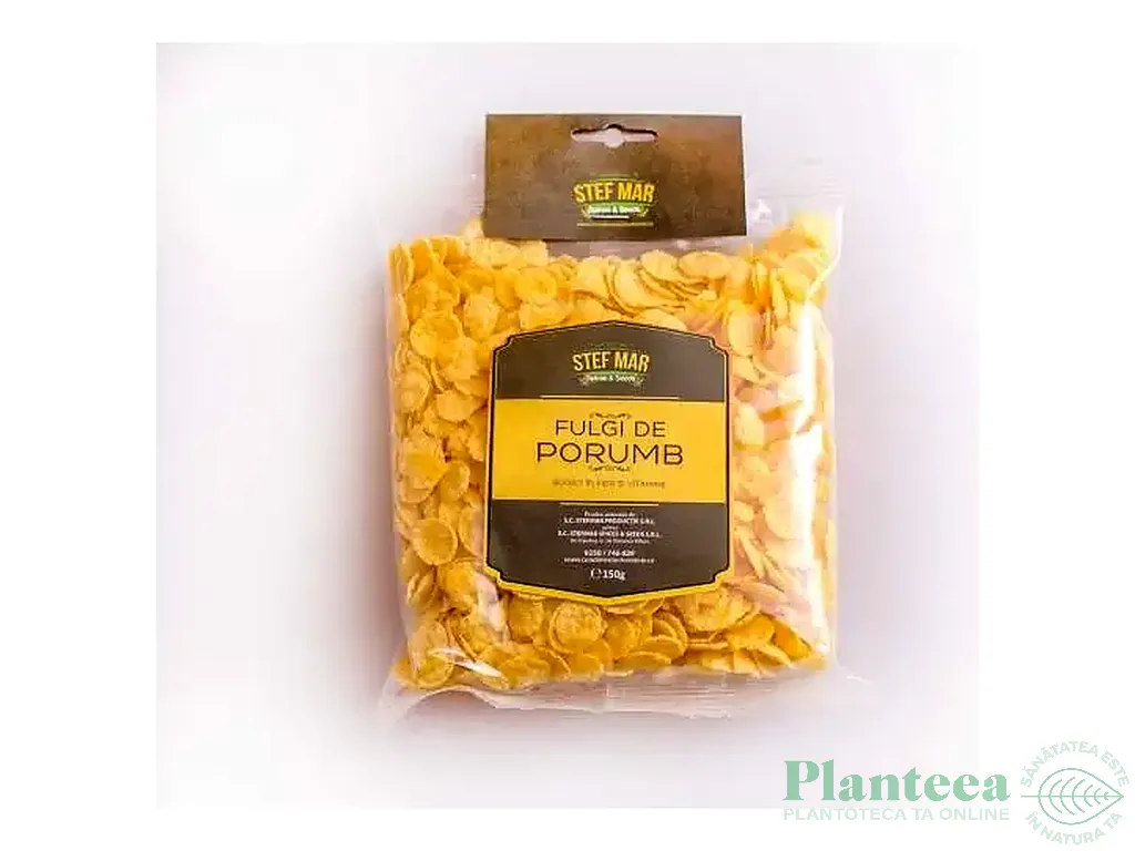 Fulgi porumb fara zahar 150g - STEF MAR