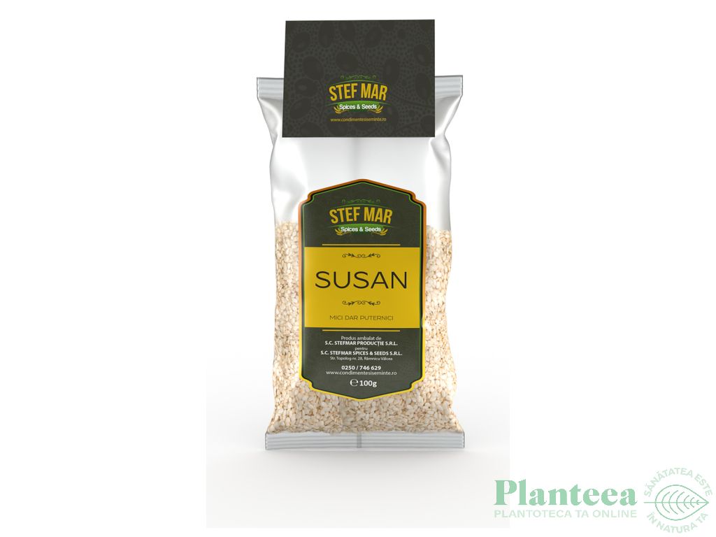 Seminte susan decorticat 100g - STEF MAR