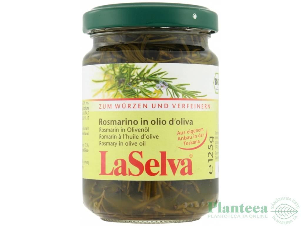 Conserva rozmarin in ulei masline 125g - LA SELVA