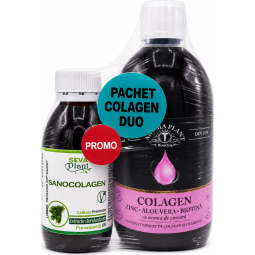 Kit Colagen Duo Complex [Colagen lichid 500ml + SanoColagen 150ml] 2b - SEVA PLANT