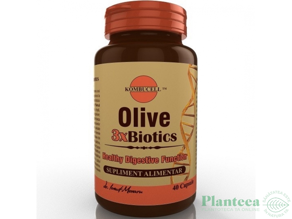 Olive 3xbiotics 40cps - KOMBUCELL