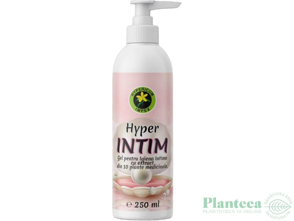 Gel igiena intima bicarbonat pompita 250ml - HYPERICUM