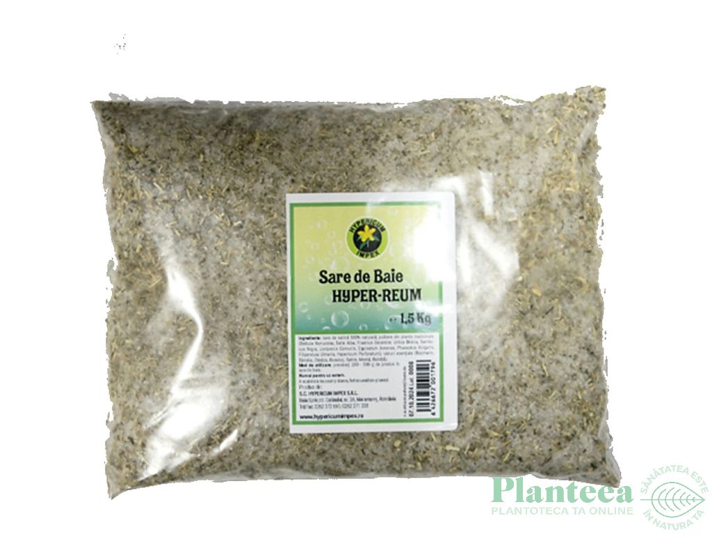 Sare baie antireumatica HyperReum 1,5kg - HYPERICUM