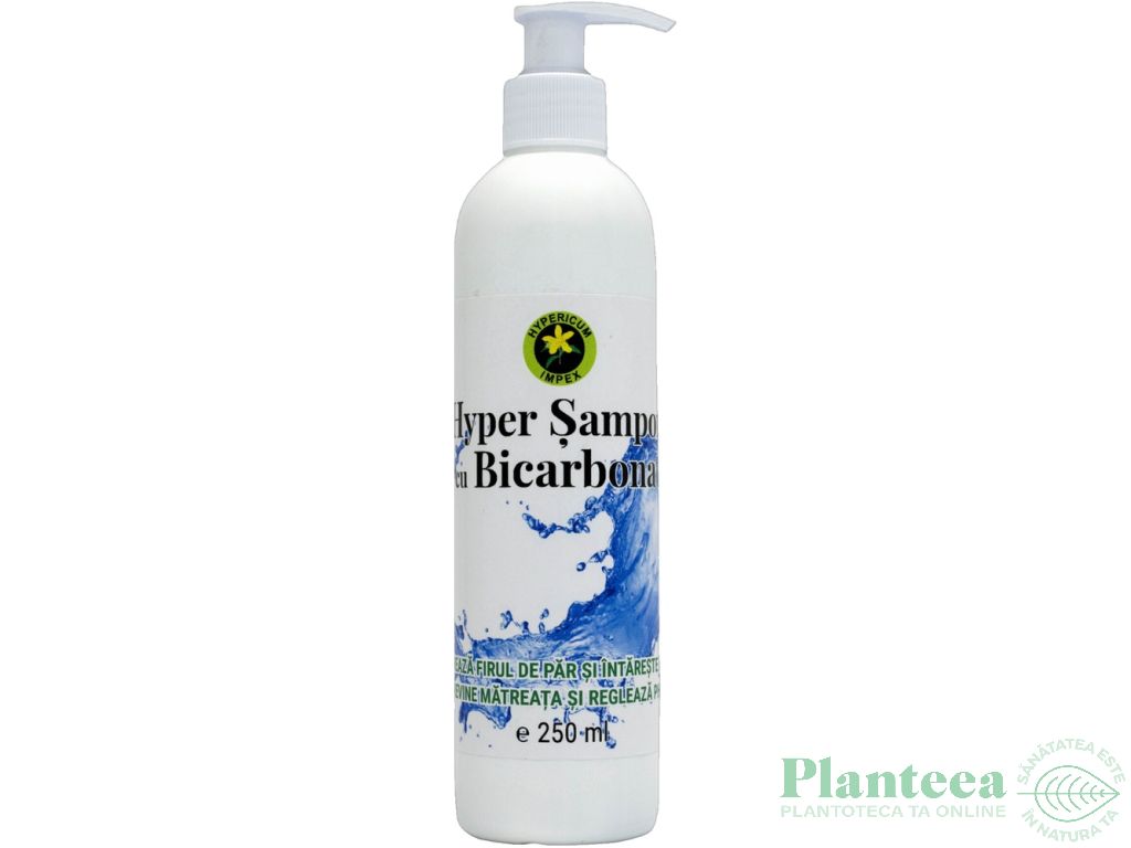 Sampon bicarbonat pompita 250ml - HYPERICUM