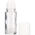 Flacon sticla tip roll on cu bila plastic 50ml - ELLEMENTAL