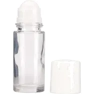 Flacon sticla tip roll on cu bila plastic 50ml - ELLEMENTAL