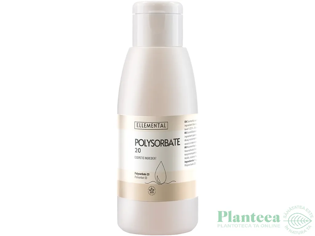 Solubilizant esential Polysorbate20 100g - ELLEMENTAL
