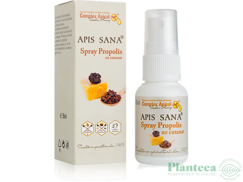 Spray propolis uz cutanat Apis Sana 30ml - COMPLEX APICOL
