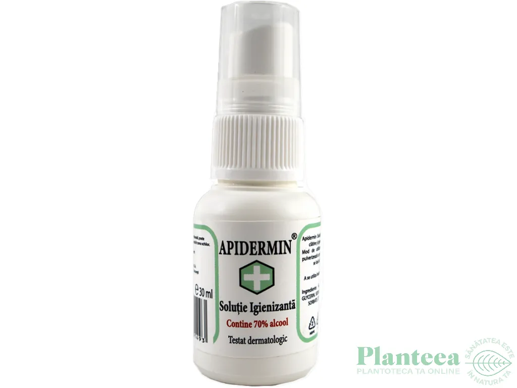 Solutie igienizanta maini Apidermin 30ml - COMPLEX APICOL