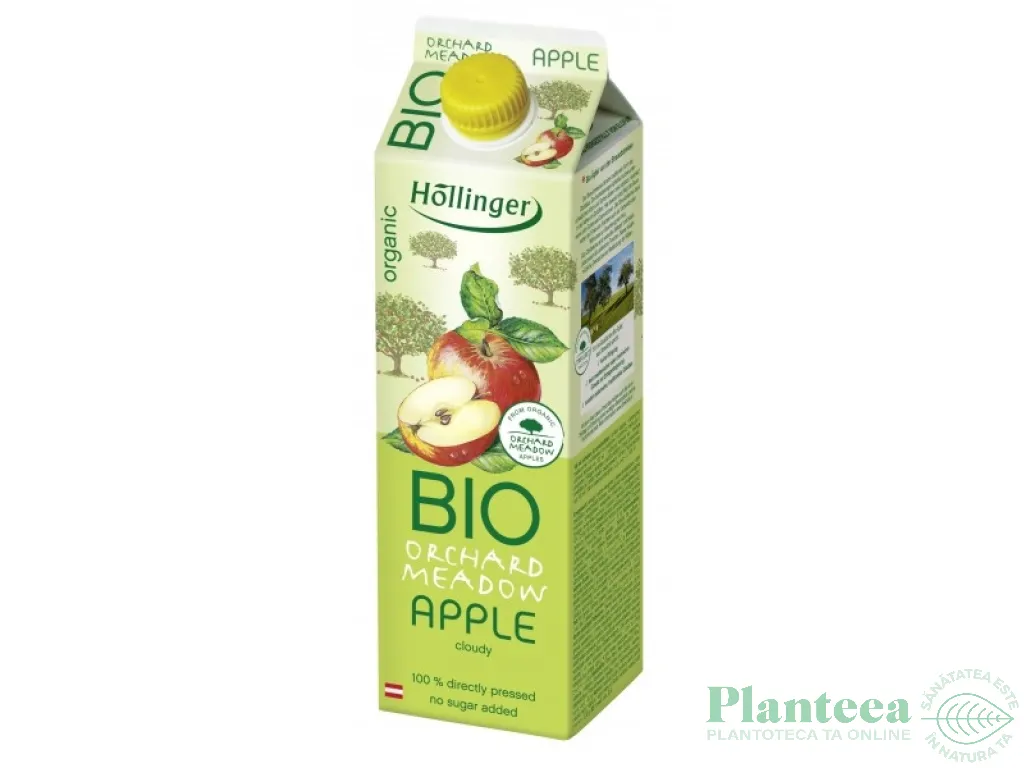 Nectar mere salbatice fara zahar bio 1L - HOLLINGER