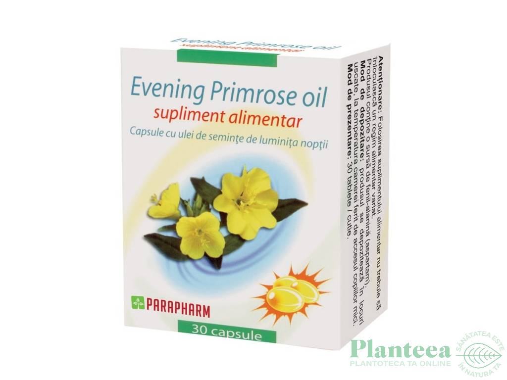 Evening primrose 30cps - PARAPHARM