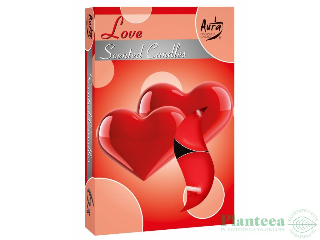 Lumanari pastila parfumate 4h love set 6b - BISPOL