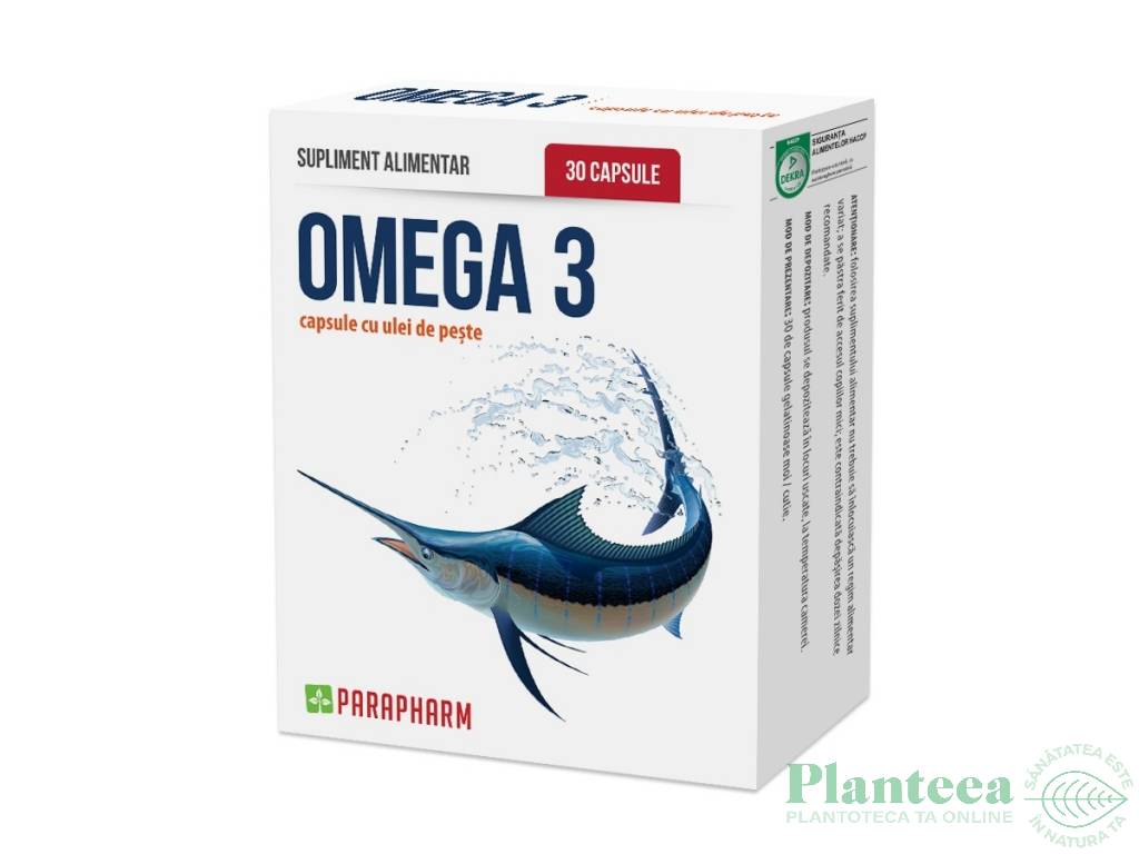 Pachet Omega3 2x30cps - PARAPHARM