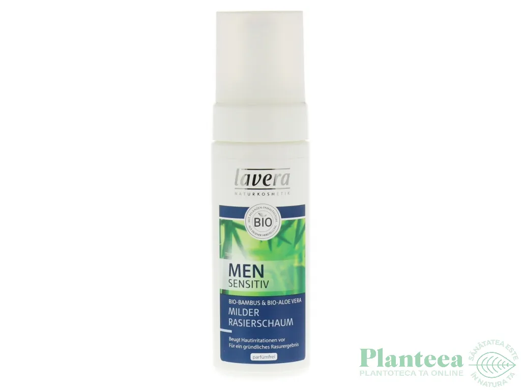 Spuma ras delicata Men Sensitiv 150ml - LAVERA