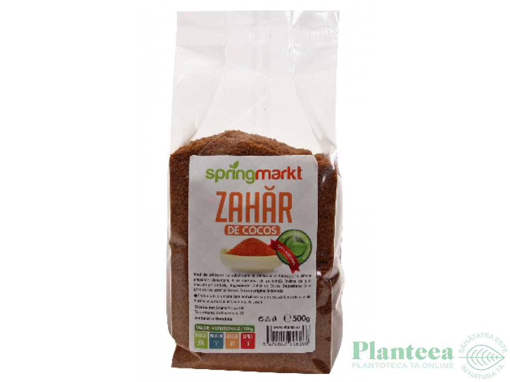 Zahar flori cocos 500g - SPRINGMARKT