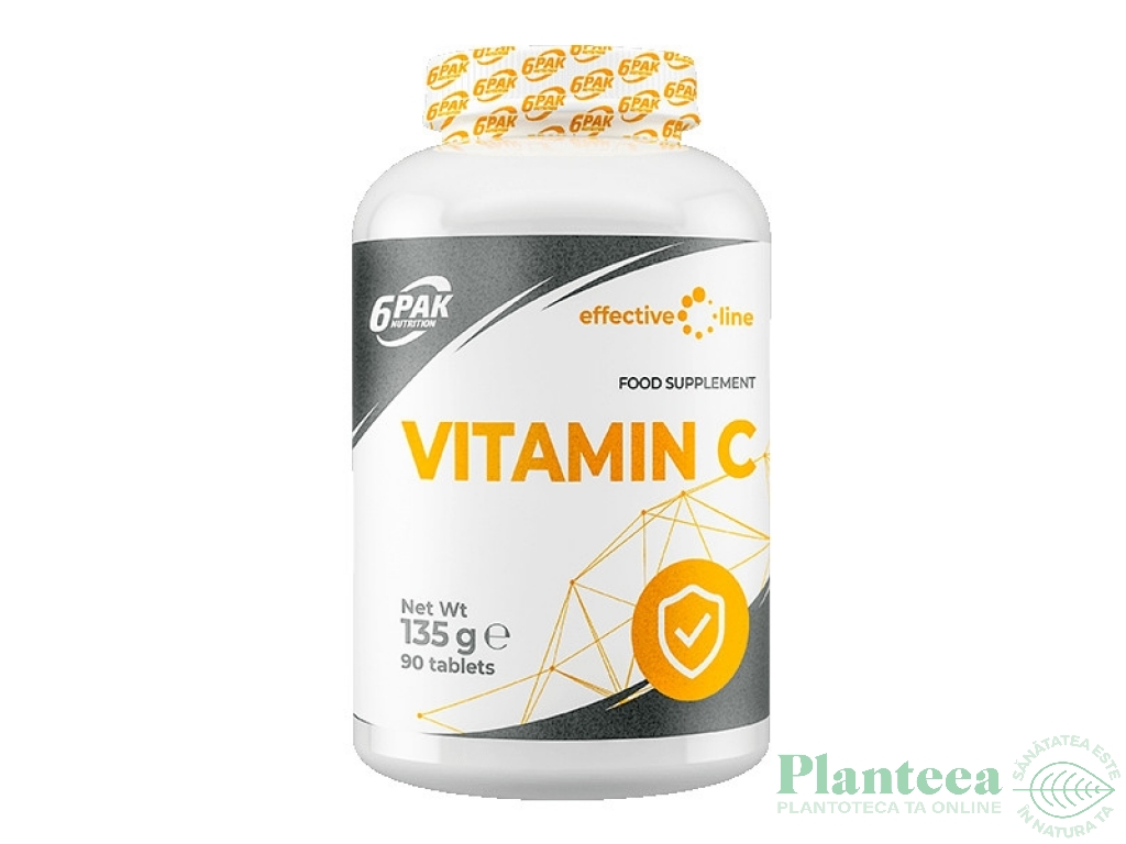 Vitamina C 1000mg 90tb - 6PAK NUTRITION