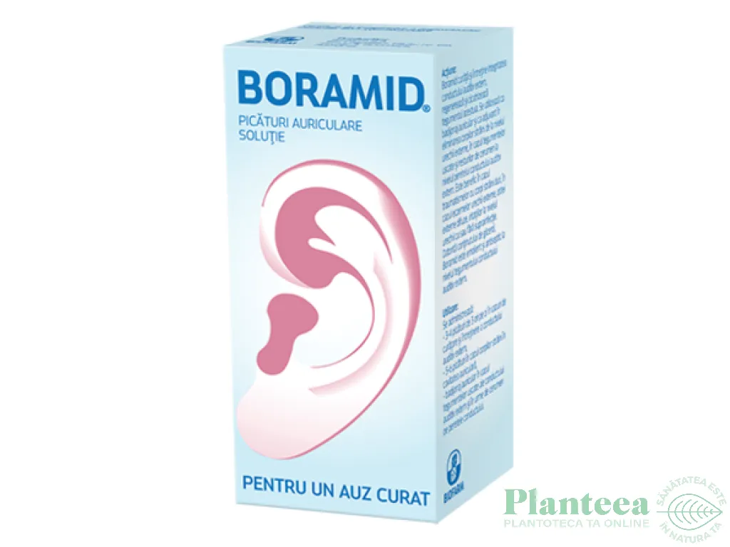 Picaturi auriculare Boramid 10ml - BIOFARM