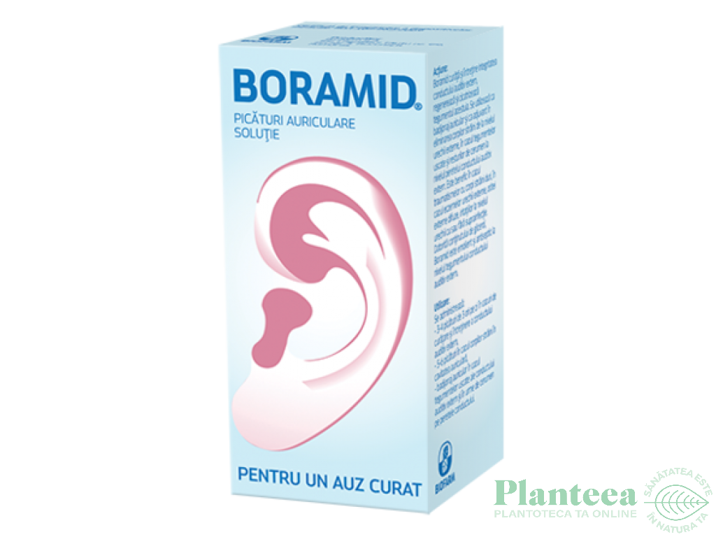 Picaturi auriculare Boramid 10ml - BIOFARM