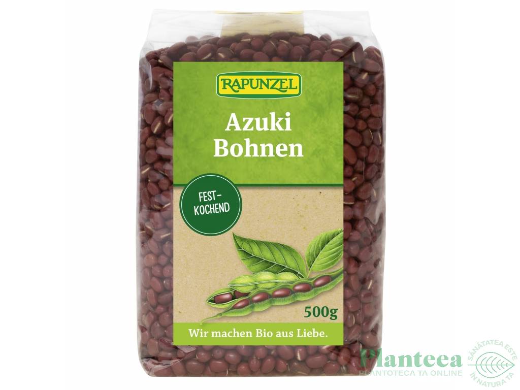 Fasole azuki boabe eco 500g - RAPUNZEL