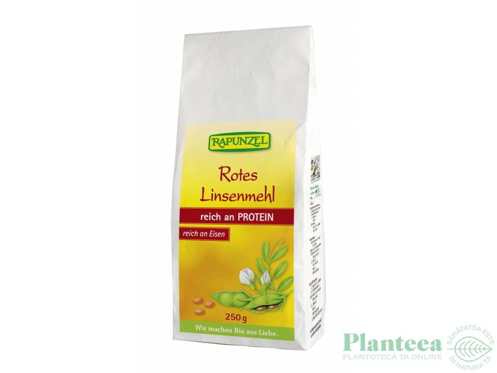 Faina linte rosie eco 250g - RAPUNZEL