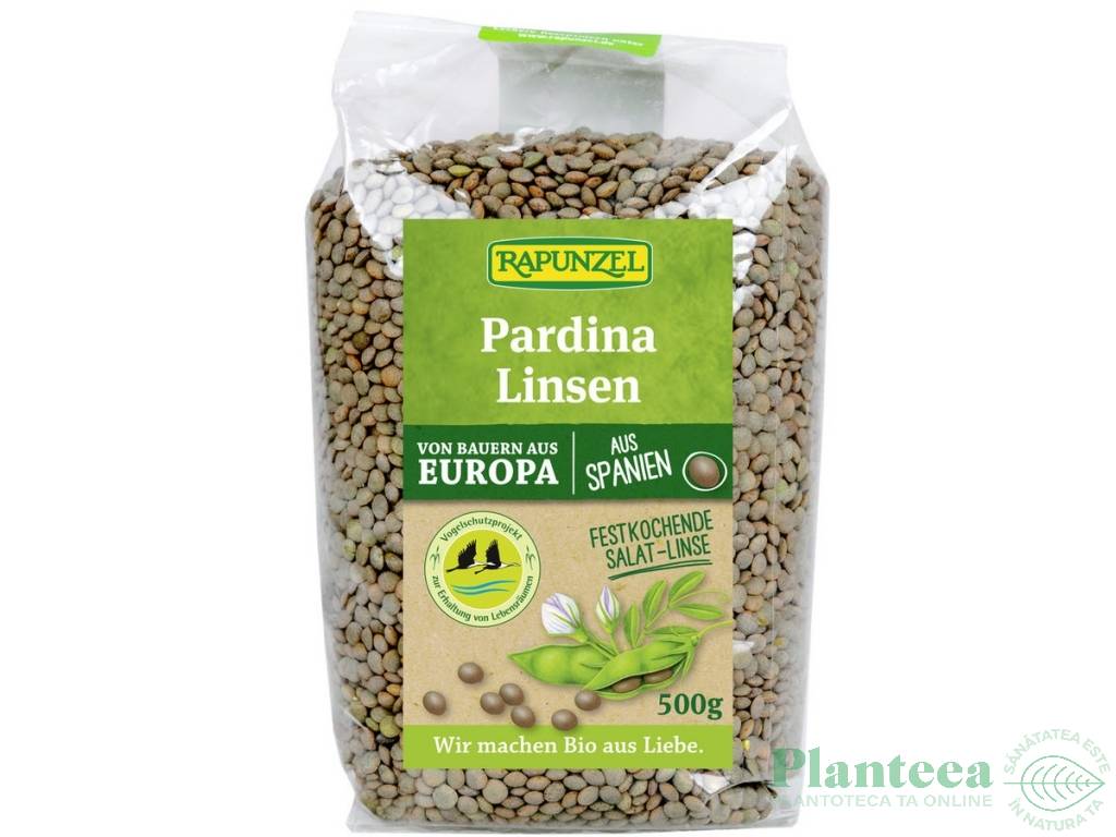 Linte maro pardina boabe eco 500g - RAPUNZEL