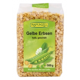 Mazare galbena jumatati eco 500g - RAPUNZEL