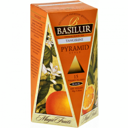 Ceai negru ceylon Magic Fruits mandarine piramide 15dz - BASILUR