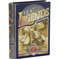 Ceai negru ceylon Legends earl grey carte 100g - BASILUR