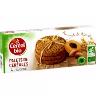 Biscuiti [paleuri] ovaz migdale caise eco 140g - CEREAL BIO