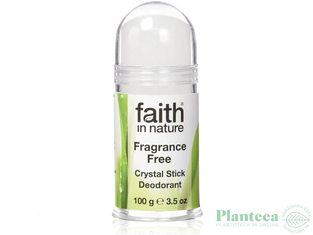 Deodorant stick cristal sare 100g - FAITH IN NATURE