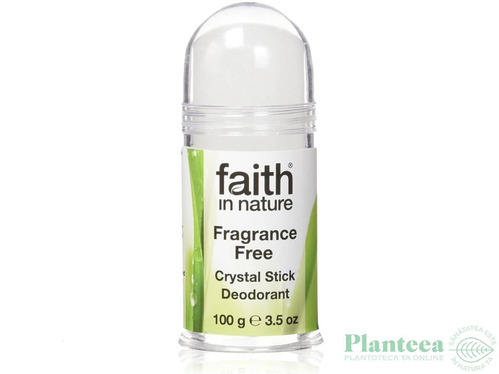 Deodorant stick cristal sare 100g - FAITH IN NATURE