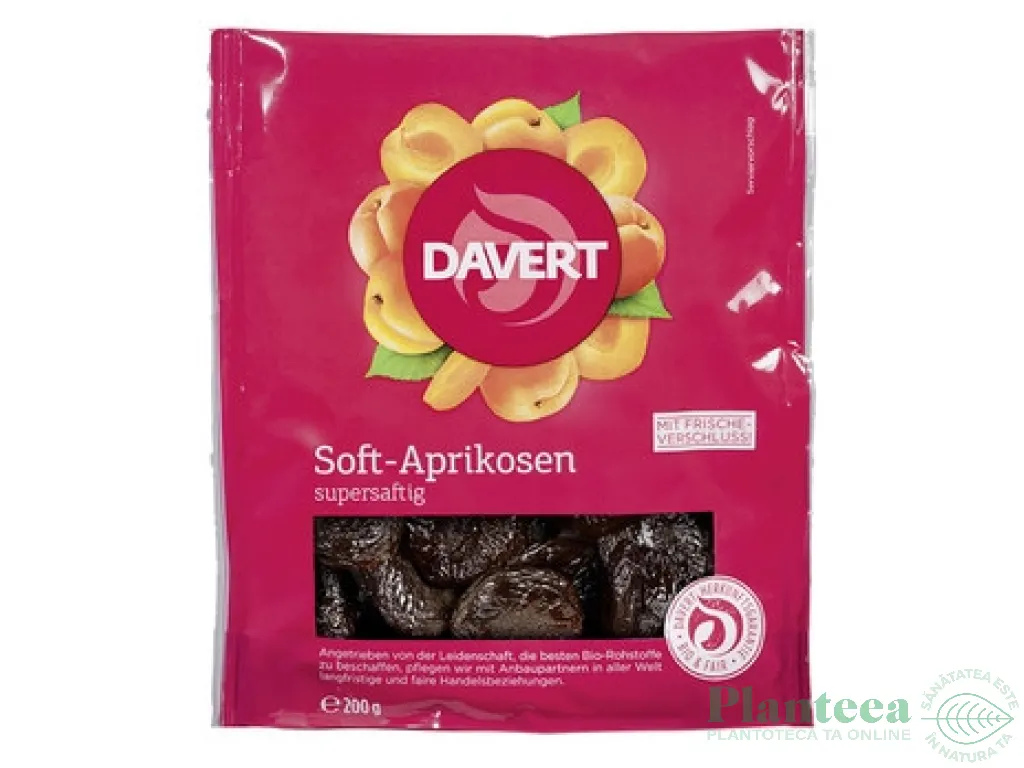 Caise uscate nesulfurate eco 200g - DAVERT