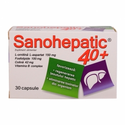 Sanohepatic 40+ 30cps - NATUR PRODUKT