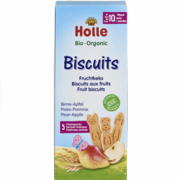Biscuiti pere mere eco 125g - HOLLE