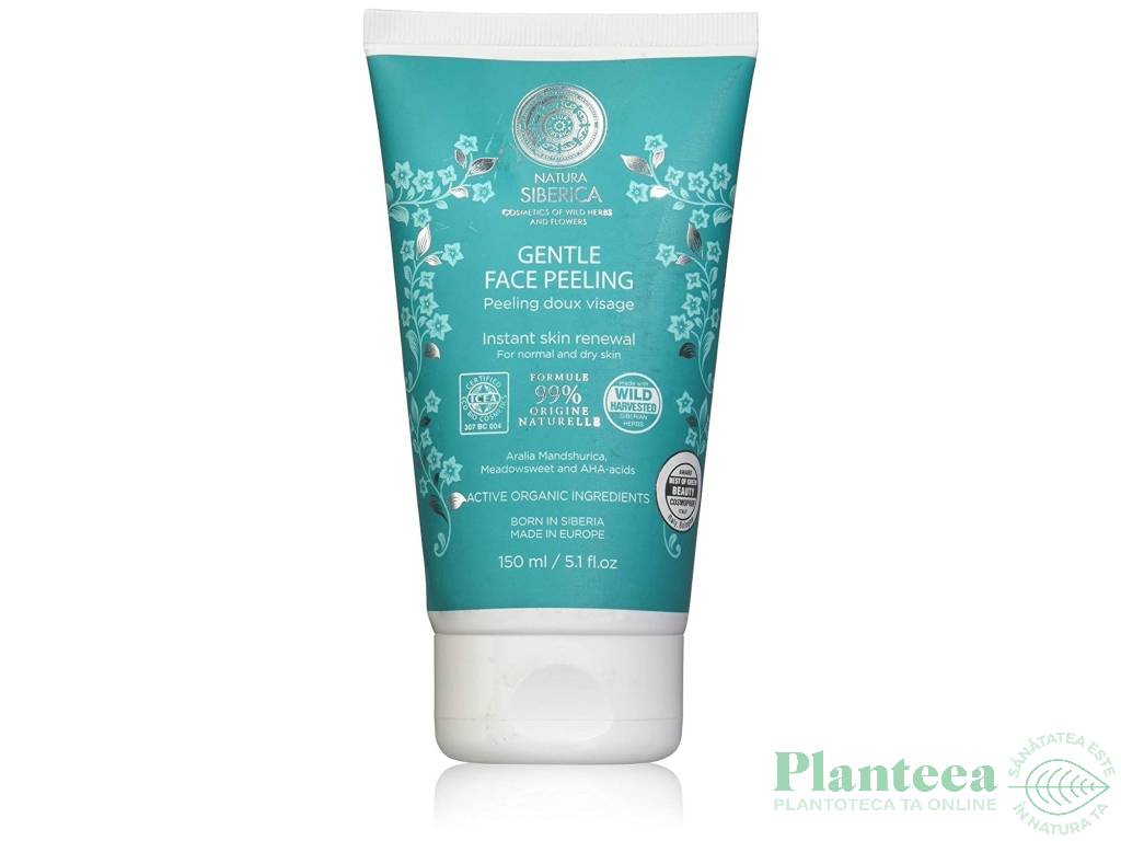 Exfoliant delicat ten uscat normal 150ml - NATURA SIBERICA