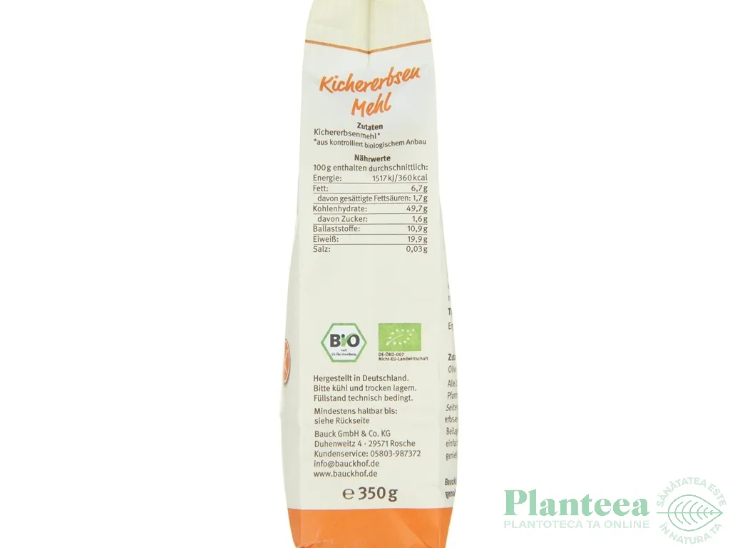 Faina naut fara gluten 350g - BAUCK HOF
