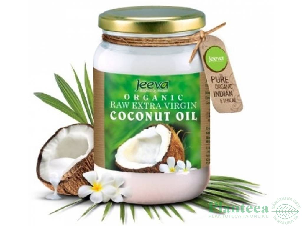 Ulei cocos extravirgin organic 500ml - JEEVA